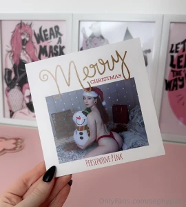 Christmas card only 13 available - 5 postage get a handwritten