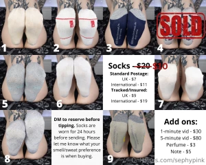 Wet january items sale discounts across all my items first cum first part 5