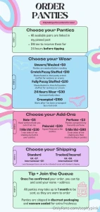 All my physical items panties stickers socks prints polaroids more in part 5