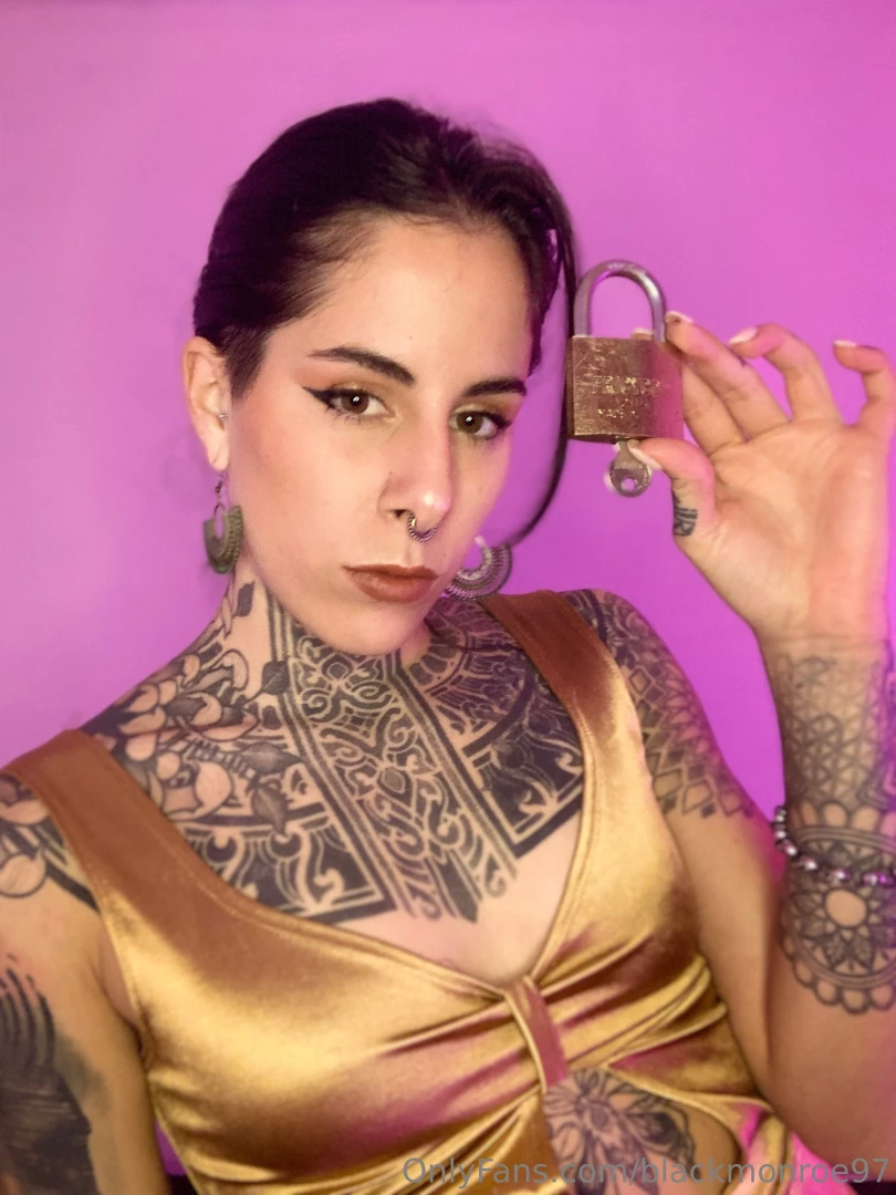 If your penis is smaller than this lock you deserve to be controlled 