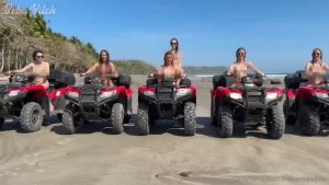 I wanted to share this little fun nude beach day with my friends when