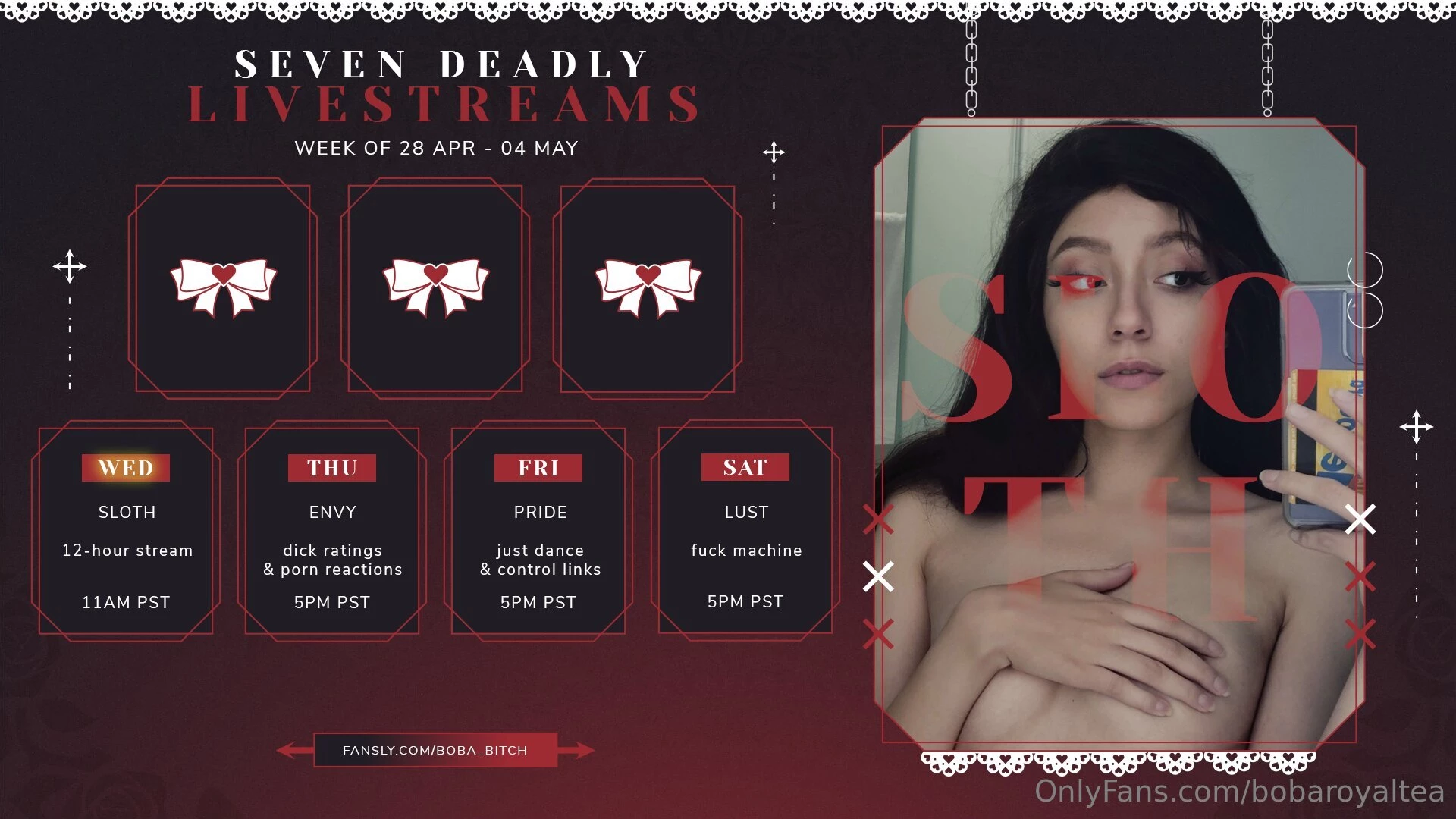 12-hour livestream is a-go the perfect opportunity for all you folks 