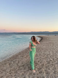 I am enjoying this gorgeous weather outside and loving every minute of