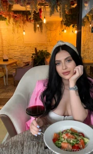 Dinner in a cozy place a glass of wine and good company - what could