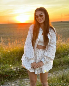 Sunset light always makes everything around you look so magical the