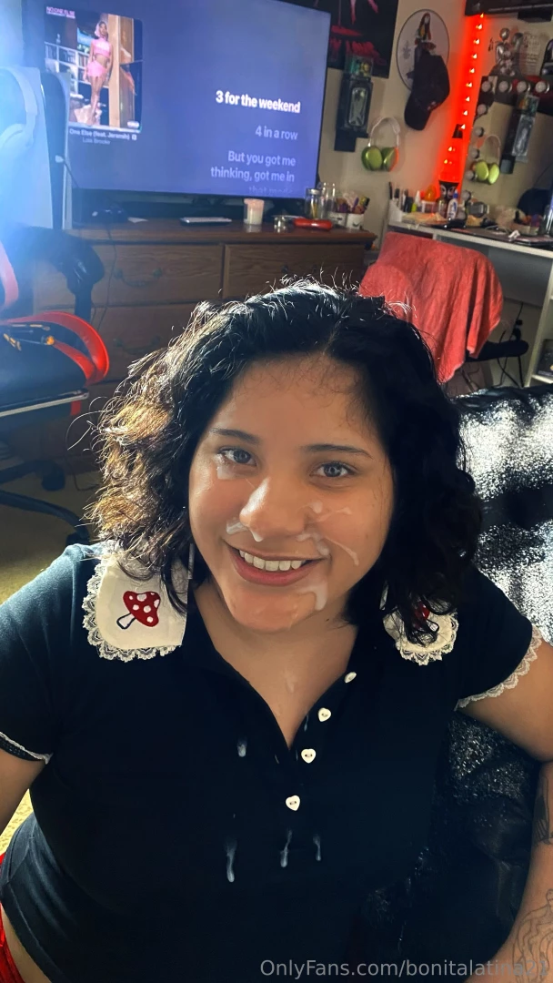 How pretty am i with cum on my face part 1 