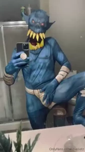 Who want me to cut a hole in the costume then we can really have some