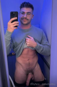 High in the sky shirt up shorts down abs on display and a view you won