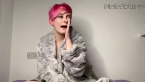 A dose of harsh sph in this clip i m in just my cosy dressing gown -