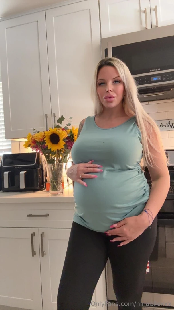 This mama is going to pop which of my followers is going to take care 