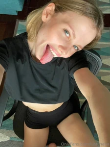 A light shine on the lips a bold look and a mood that speaks louder