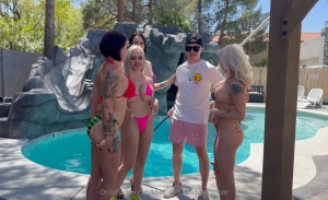 Being a pool boy has its perks