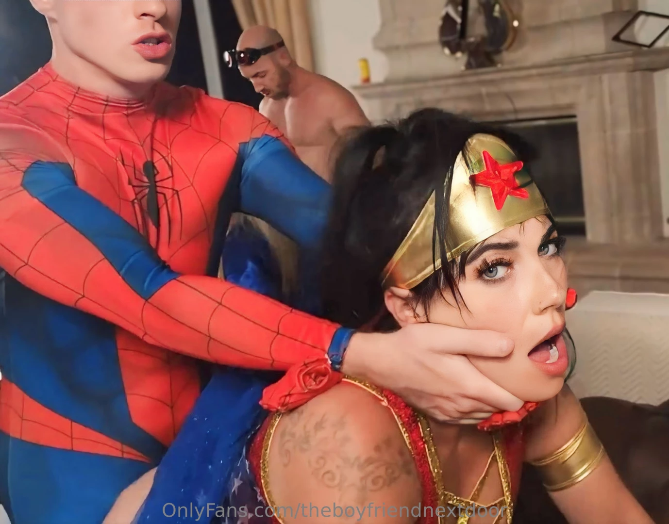 Giving kekelou that superhero dick 