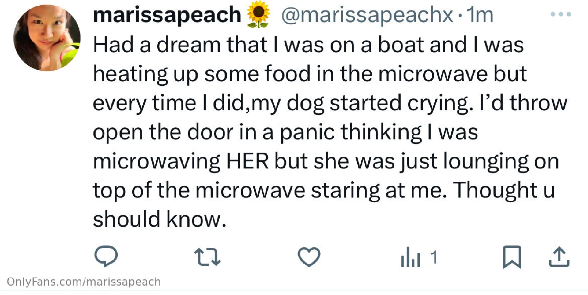 Been having a lot of weird dreams this week 