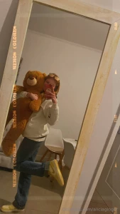 Meet my new huggable friend isn t this teddy bear just the cutest can