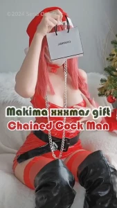 Makima s xxxmas gift 14 mins set makima gifted you this chain on xmas