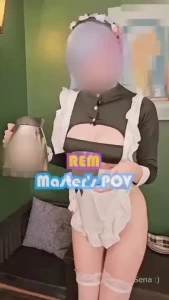 Rem maid pov 15 mins rem wants to show you how she became her master s