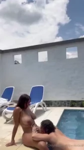 On sale lesbian pool dirty fuck i m licking all her body her pussy