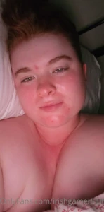 Pov of me in bed just woke up