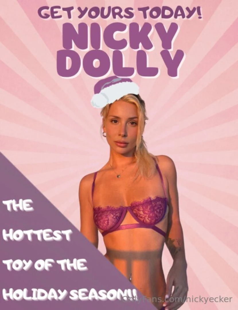 Introducing the nicky dolly with all life-like parts she s bringing 