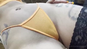 Wearing see thru at work being extra naughty