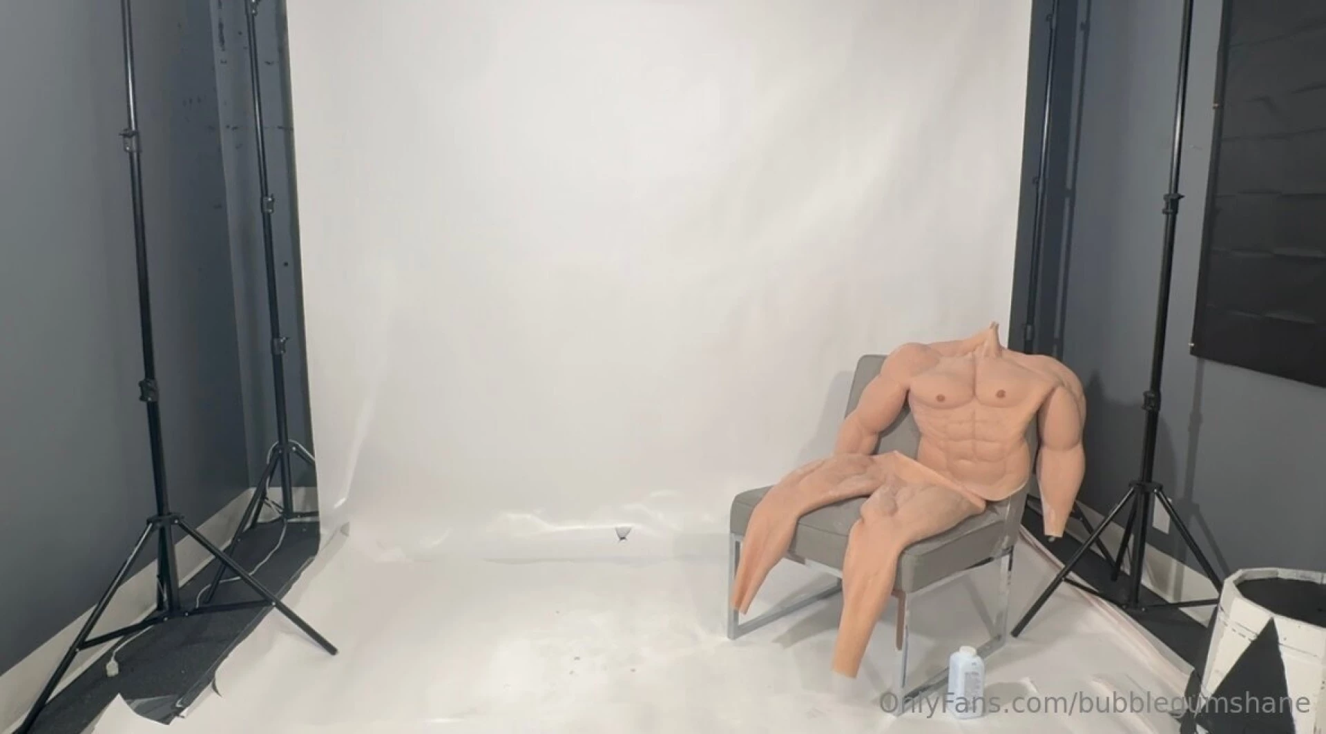 Finally filmed in that damn muscle suit 