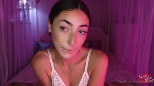 17 minutes joi striptease to topless showing my pretty little titties