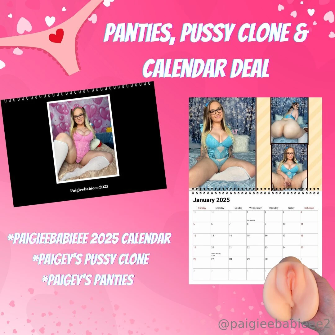 Paigey s triple dipper first to tip 200 will receive my 2025 calendar part 1 