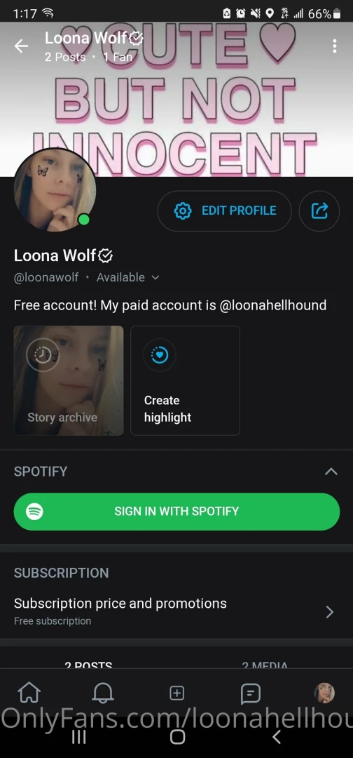 Free account is open and ready 