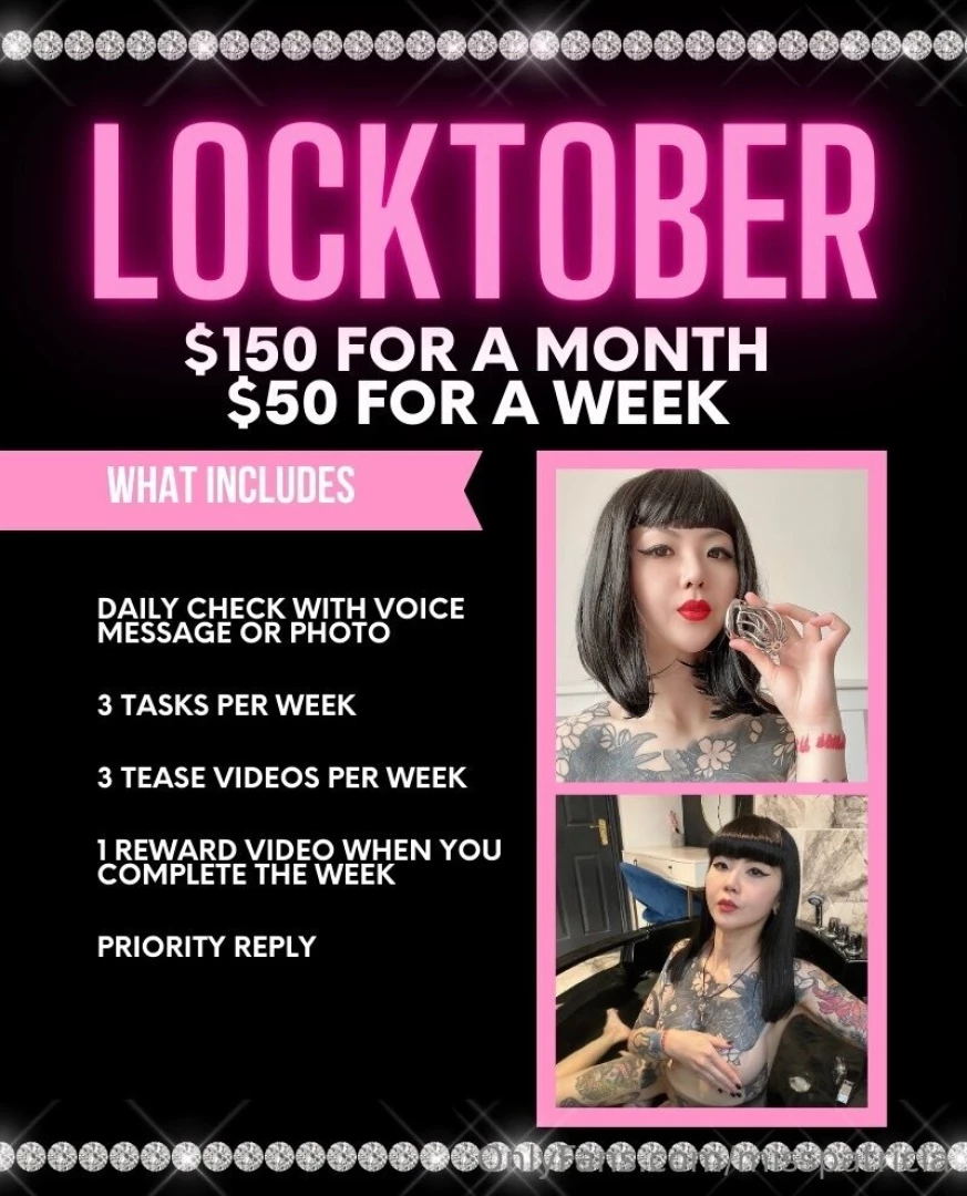 Locktober challenge it s time to get ready for locktober i offer two 