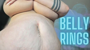 In this custom video i am trying on fake belly rings i try each of
