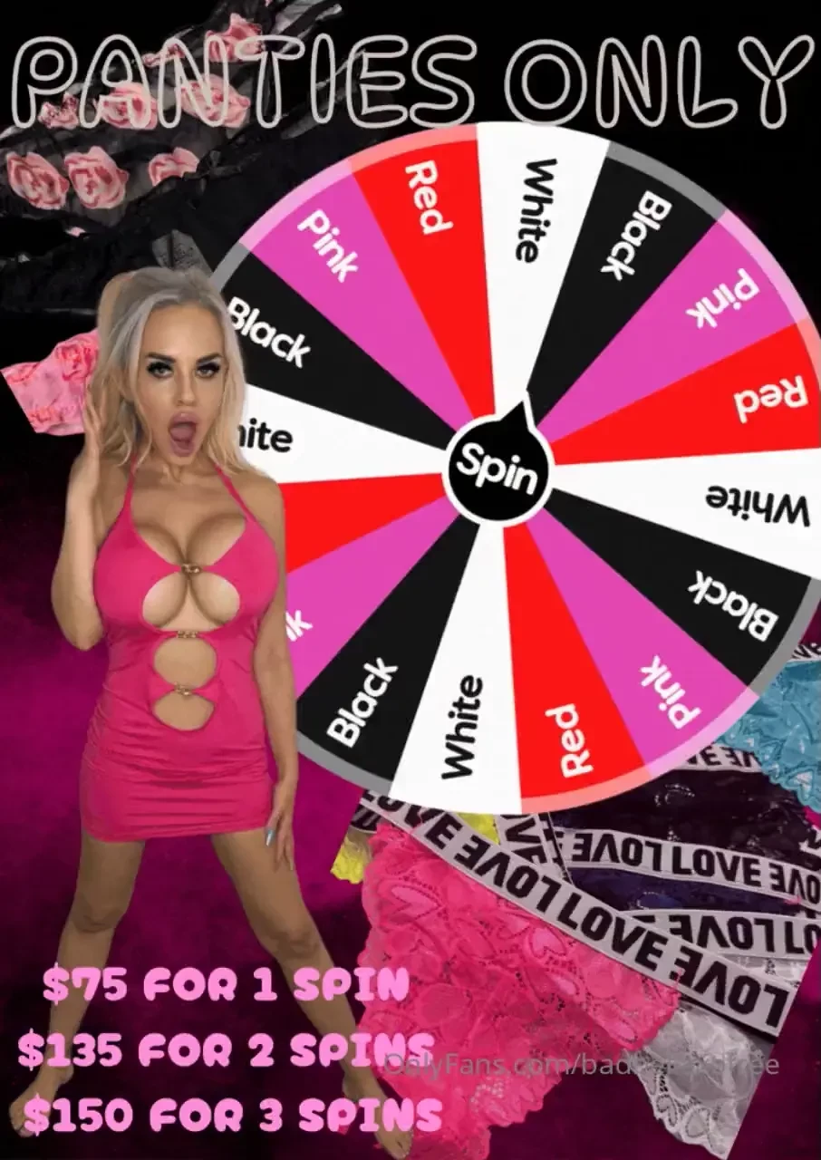 Panttyyyyyy time guaranteed pair per spin 75 for one spin 135 for 2 