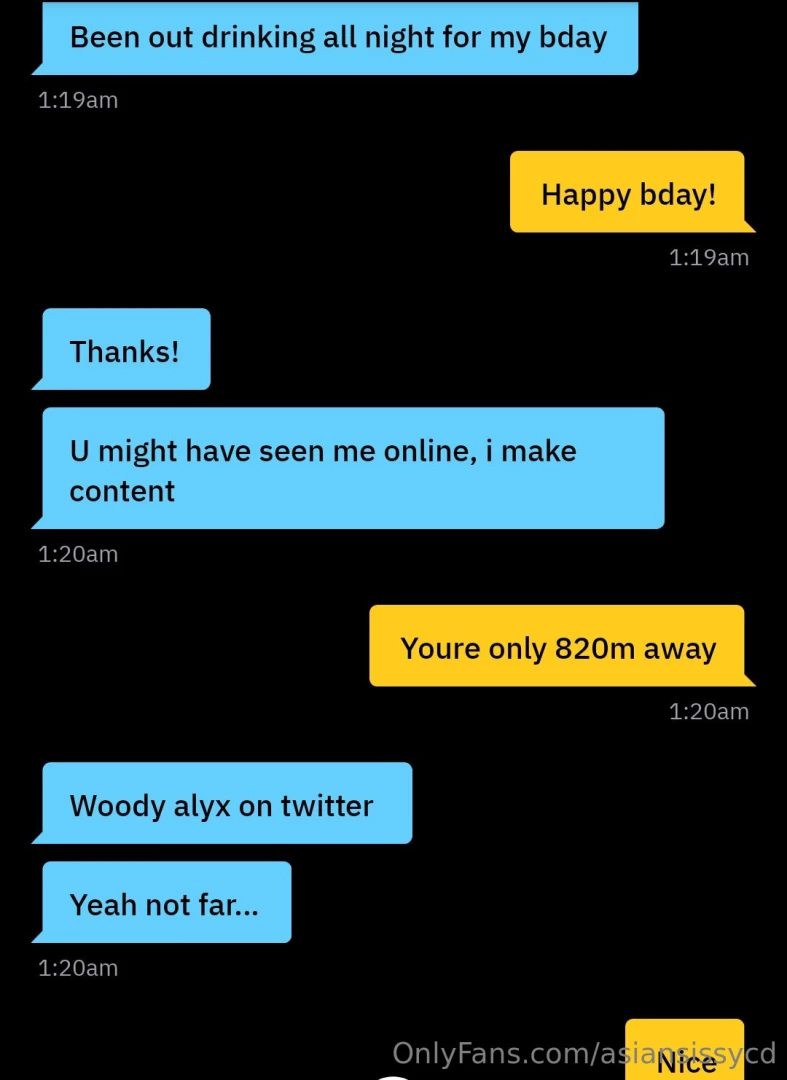 Sucking woodyalyx bwc until he gives me a facial on his bday after a 