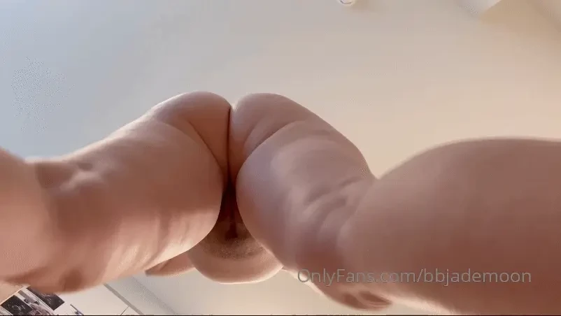 Pregnant squats on top of you 