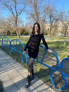 You had sex on the street