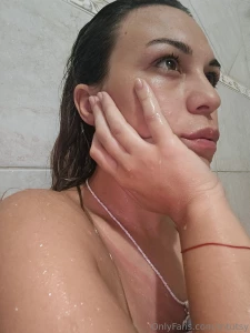 This goddess is taking a shower right now i m waiting for someone to