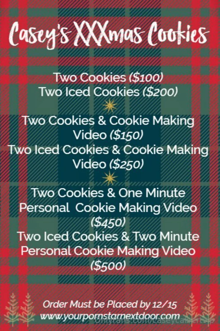One week left to order cookies 