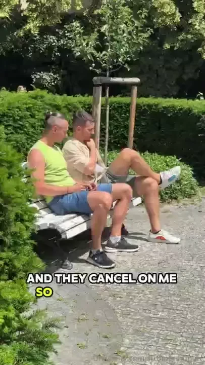 Picked up cute stranger in park in and took him back to my airbnb to 