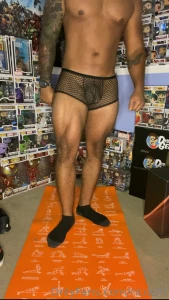 Like my fishnet boxers they look better off see my ppv lable for the
