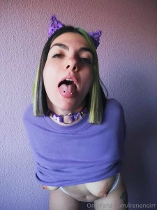 Una gatita muy juguetona part 1