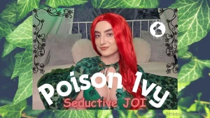 Poison ivy gives you a joi subtley seducing you into being her slave