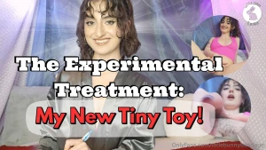 You ve so kindly volunteered for an experimental treatment after