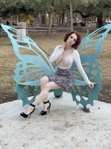 I started following the whispers that lead me to a butterfly alter i