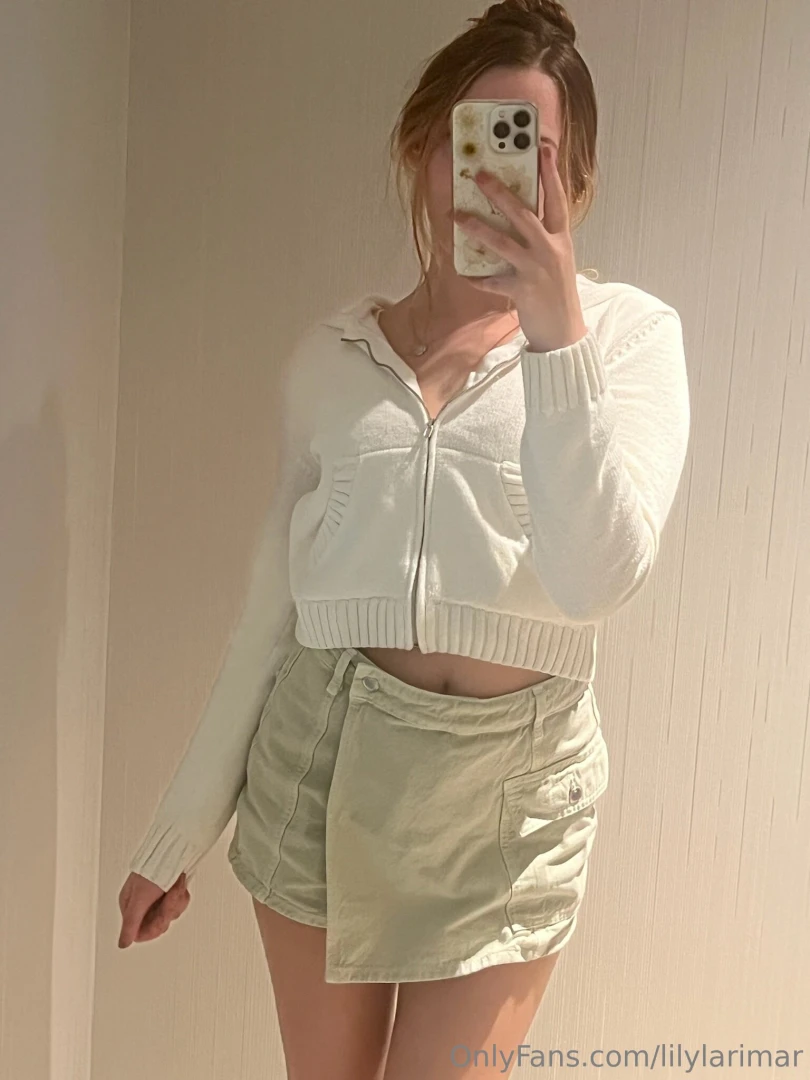 Felt kinda cute in this maybe a little too cute 