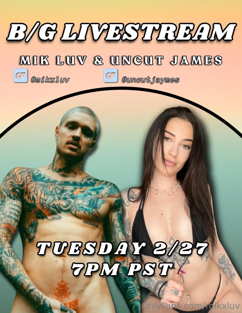Going live tomorrow at 7pm are you excited for a b g live show 