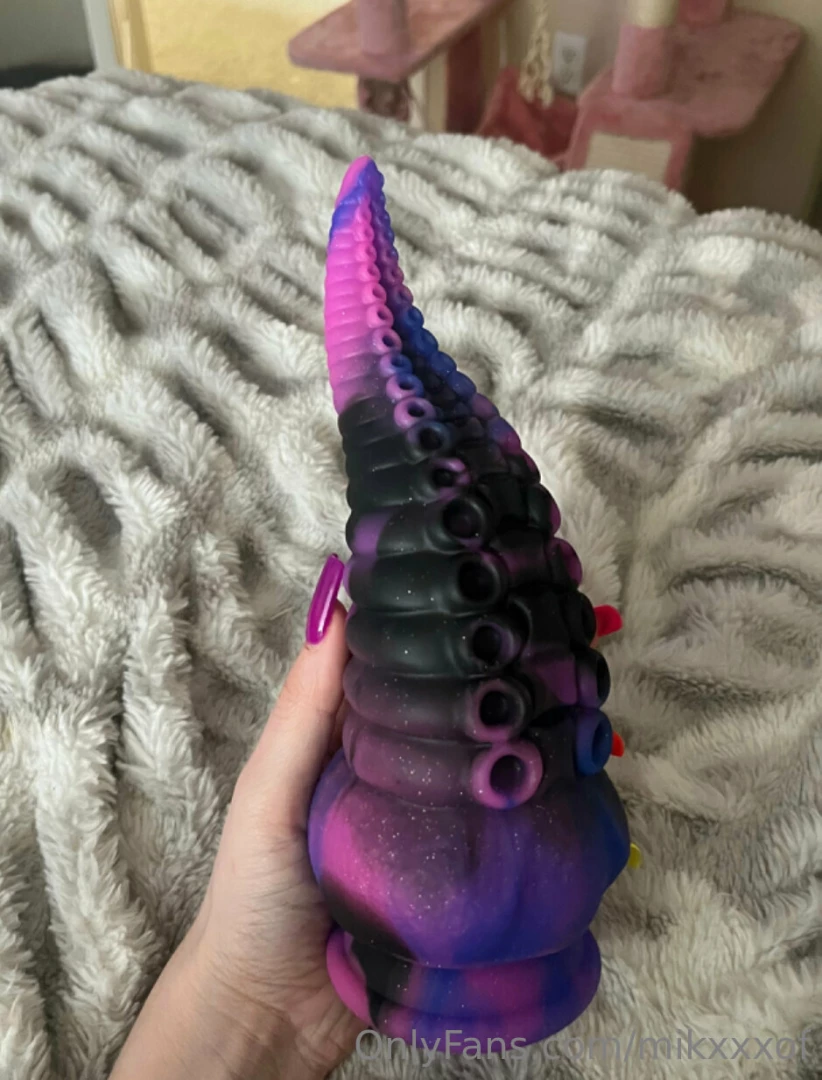 Like this is you want to see my ass get fucked with this monster dildo 