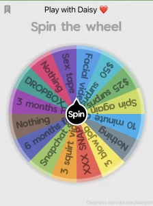 Guaranteed to win prizes worth from 25- 1500 one spin- 5 two spins- 8