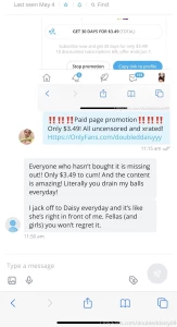 Go go go only 4 99 over 300 pieces of content https onlyfans com