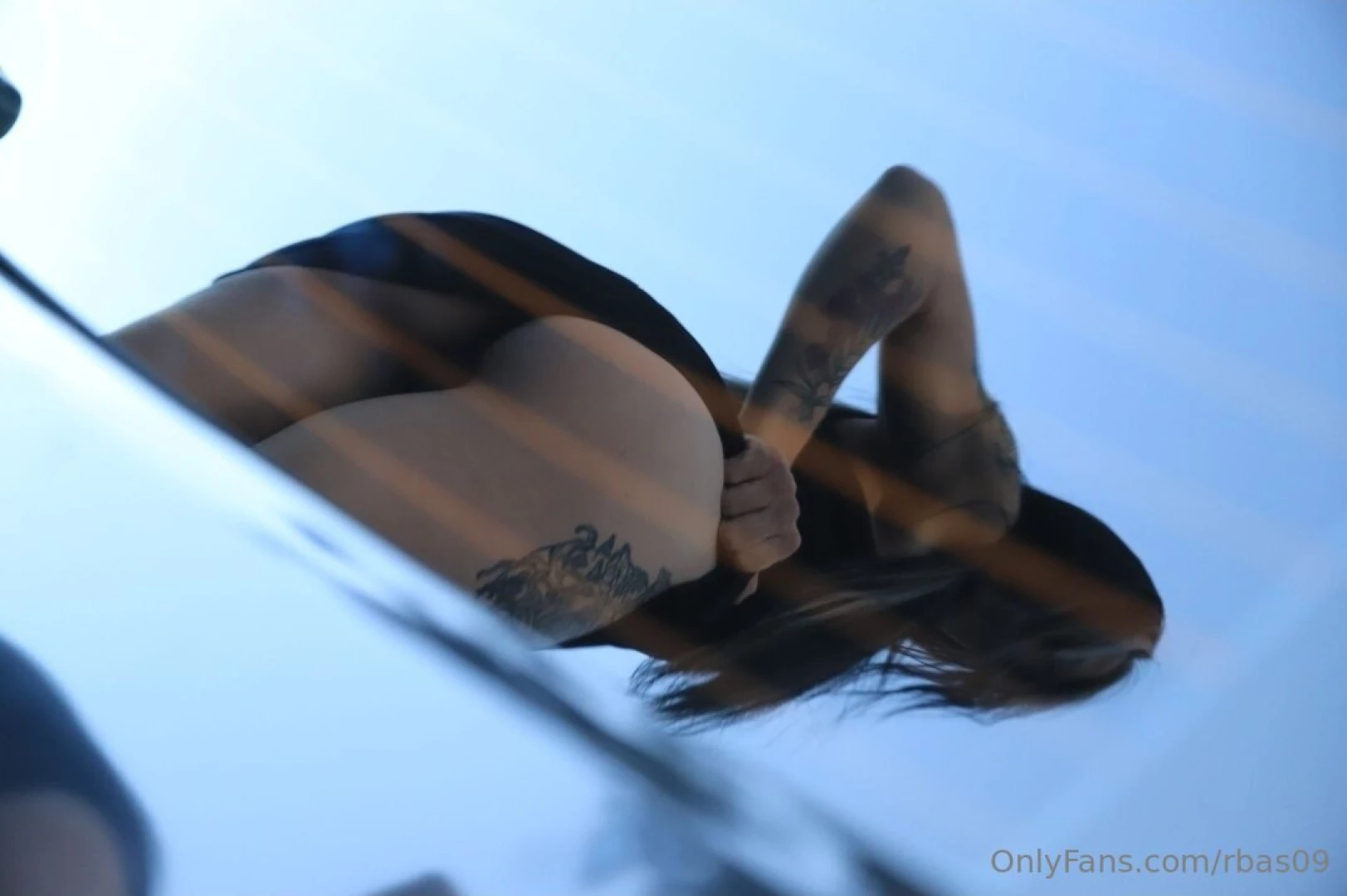 Some car shooting with the sexy kenzie part 2 