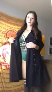 Striptease yes please i love how this lingerie matches my eyes part 2